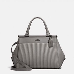 Coach Grace Quilted Leather Shoulder Bag